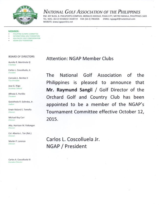 NGAP Memo