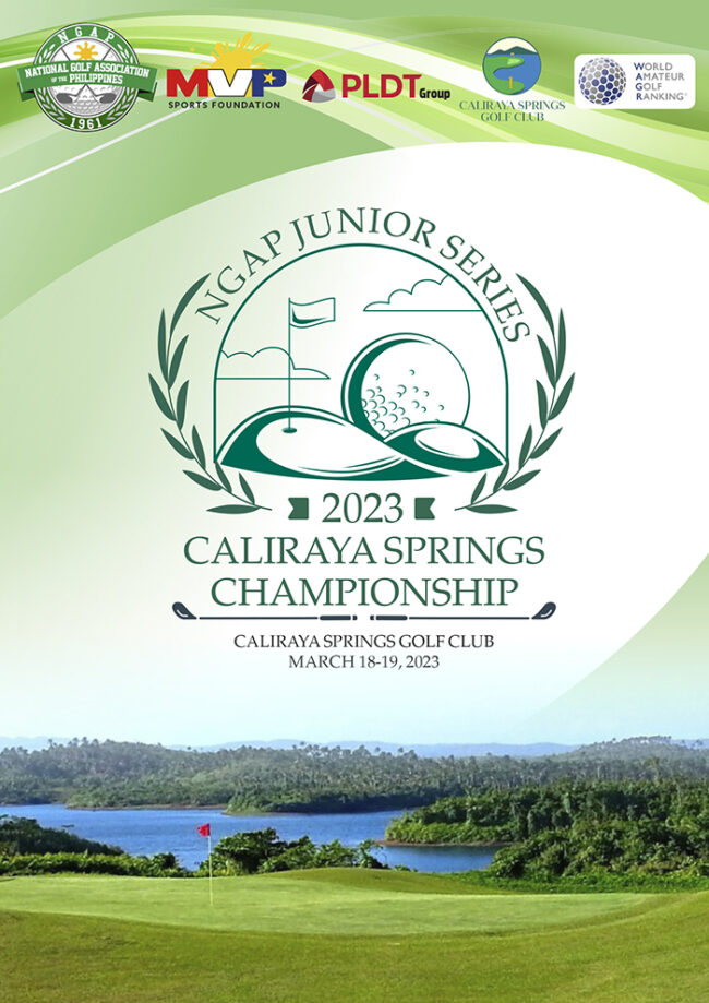 NGAP Junior Series 2023 Caliraya Springs Championship – National Golf ...