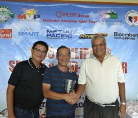 BENJIE SUMULONG- 3RD R-UP (SENIOR AMATEUR OPEN DIV)