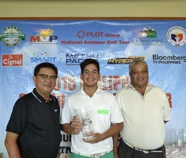 KRISTOFFER AREVALO - 2ND R-UP (ELITE AMATEUR OPEN DIV)