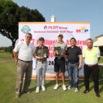 LR mr conrad benitez,orchard president,yuka saso amateur ladies champion and peter tyler po mens div champion,mr roly romero ngap dir,mr caloy coscuella president ngap