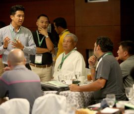 ''OPEN DISUSSION_MR JI-WOO KIM-RulesManger-Asia-Pacific,The R&A,conduct an open discusiion with the participants coming from other courses looking in some of the NGAP officals and R&A,offficials