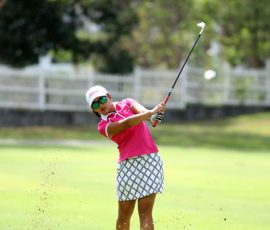 blanco sophia in hole 2 fairway