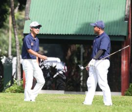 carl corpuz and katsuragawa in hole 3
