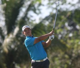 joo hyung kim 2nd shots fairway 5