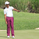 magcalayo his last putt in hole 14