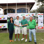 overall champion jobim carlos and inigo raymundo with ms  patricia hizon,executive dir.MVPSF and pres caloy coscuella