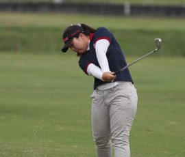 shin seo yun hole 6 fairway
