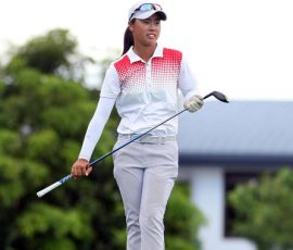 yuka saso lookin into his tee shots in 2